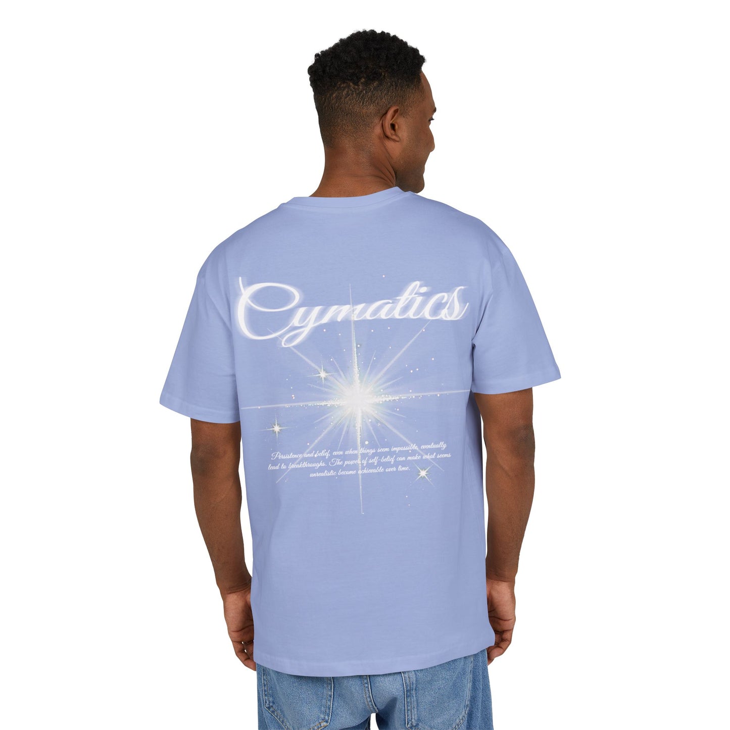 Cymatic Waves // Unisex Heavy Oversized Tee