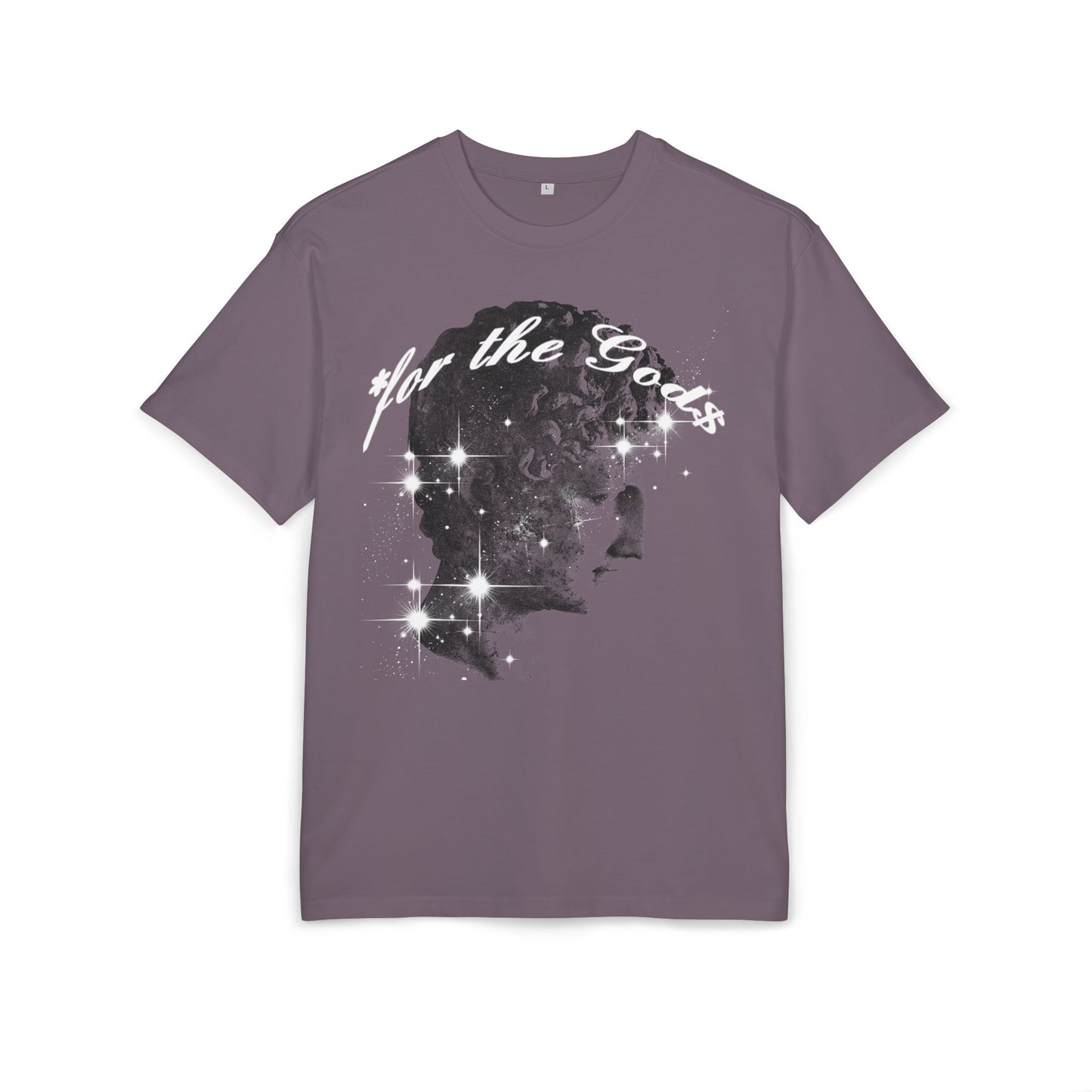 For The Gods* Half Toned Graphic Oversized Tee