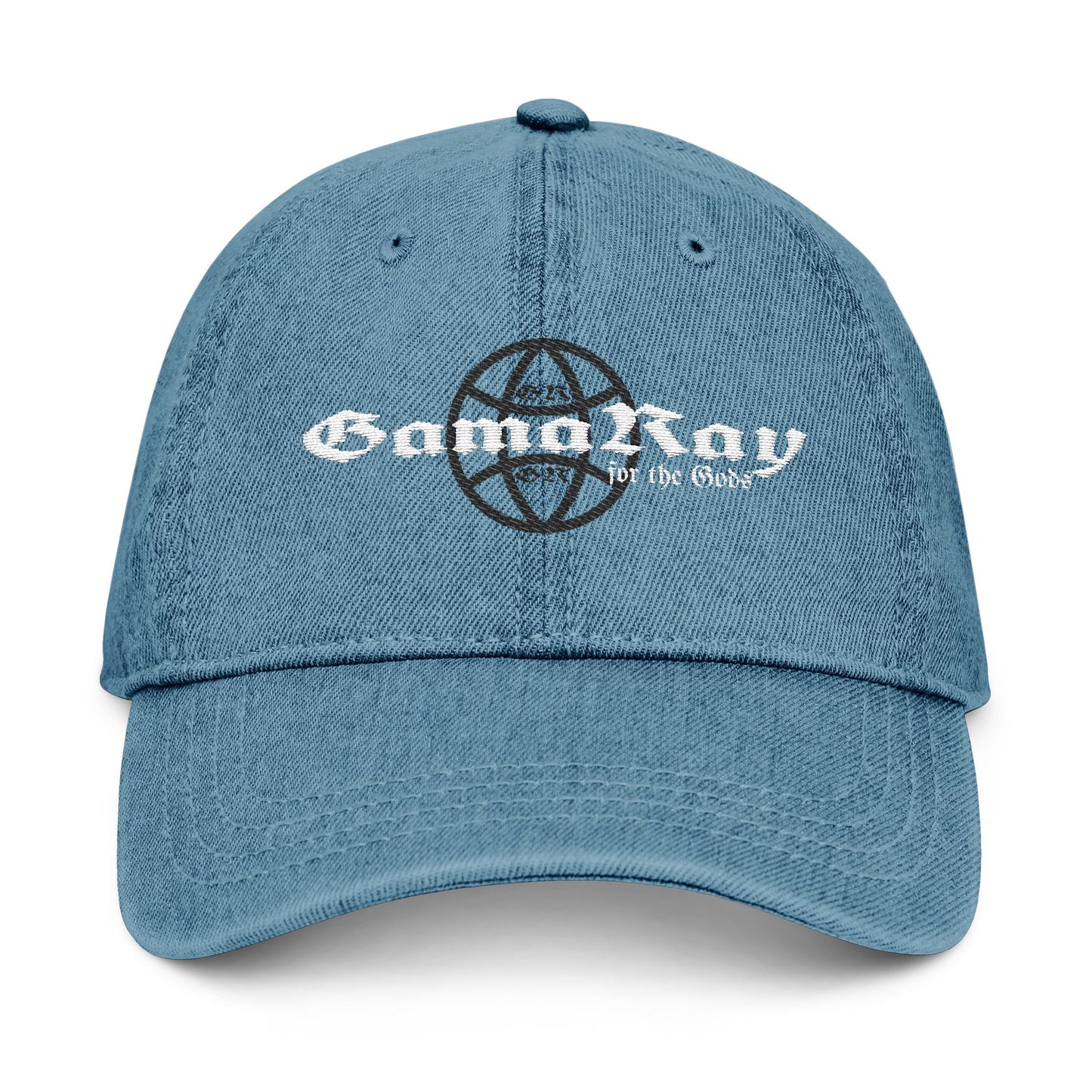 GamaRay Syndicate // Stonely Embroidered denim Cap