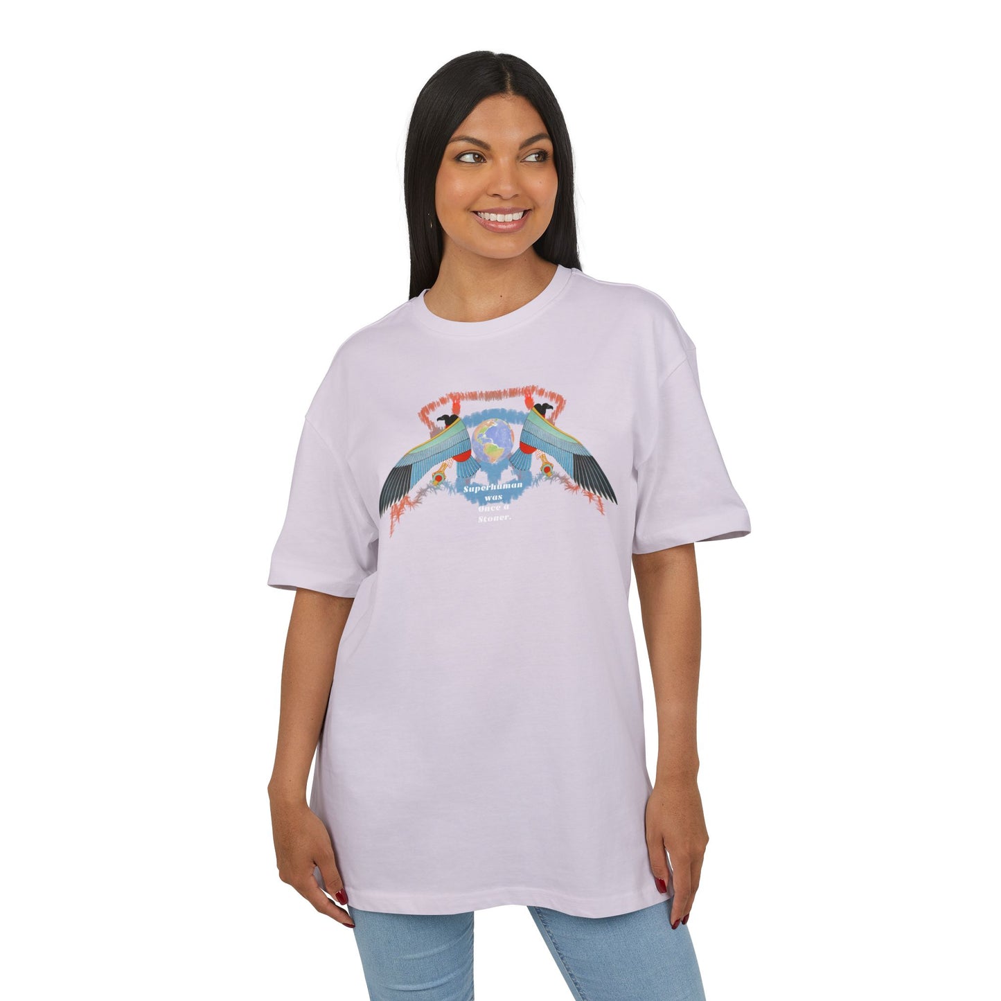 Superhuman*Unisex Heavy Oversize Tee