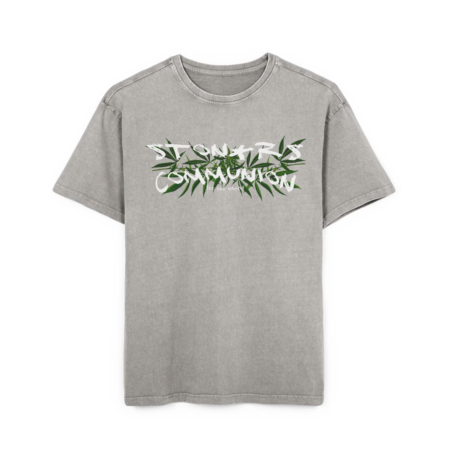 Communion & Mary Jane // Acid Washed Oversized Tee (Unisex)