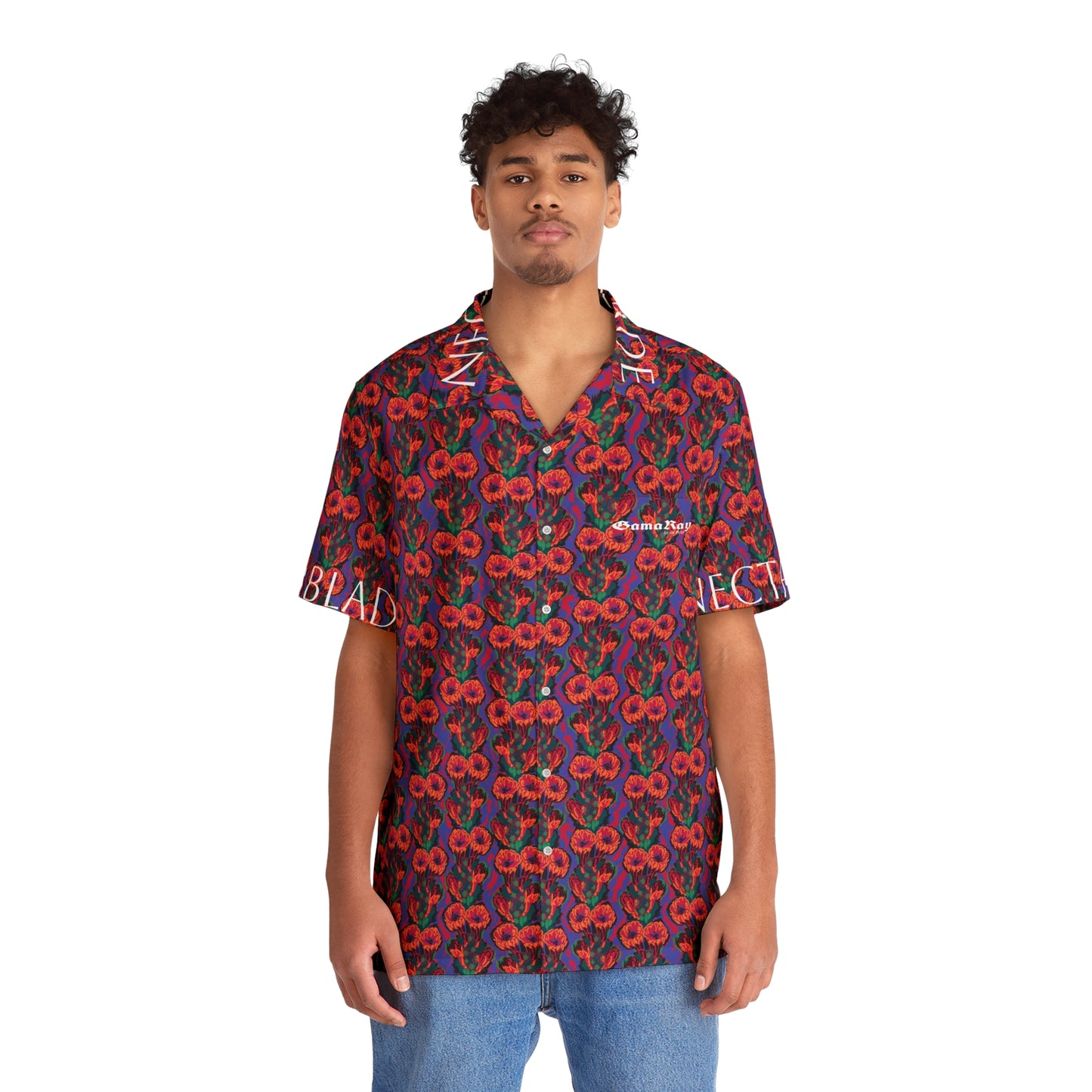 Nectarblade*Bloom // Unisex hawaiian overshirt