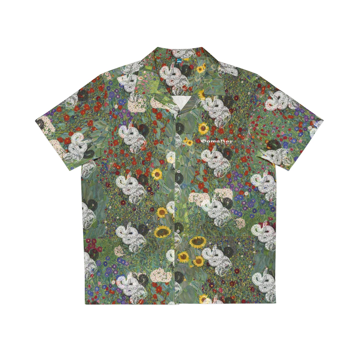 Garden of Eden*Botanical drip // Relaxed unisex Overshirt