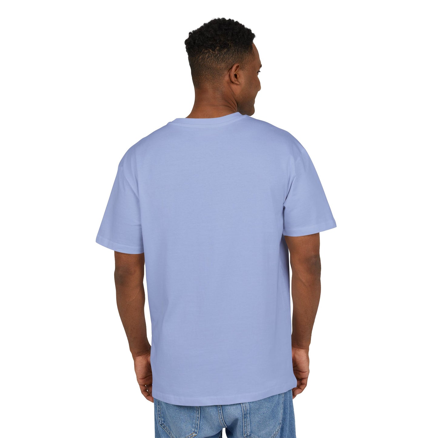 Unisex Plain Heavy Oversize Tee - 'For the Gods'