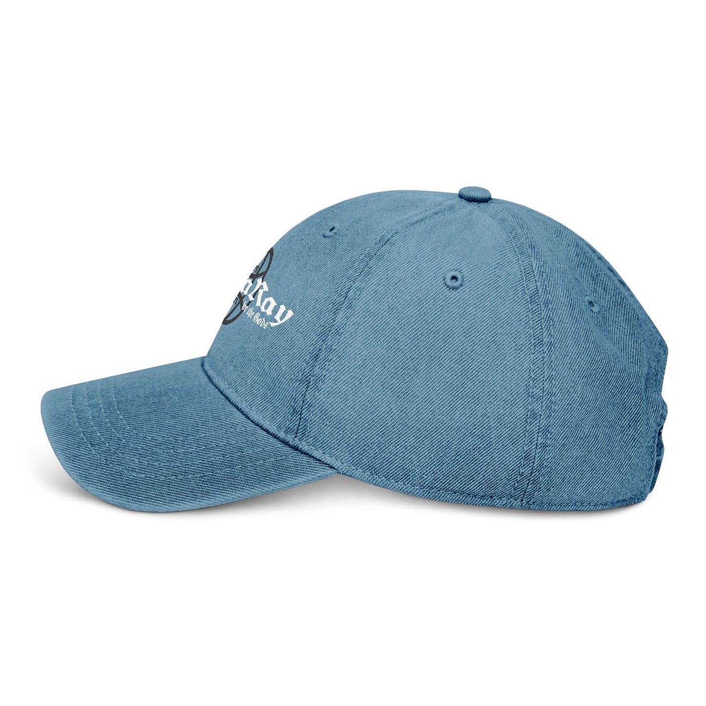 GamaRay Syndicate // Stonely Embroidered denim Cap