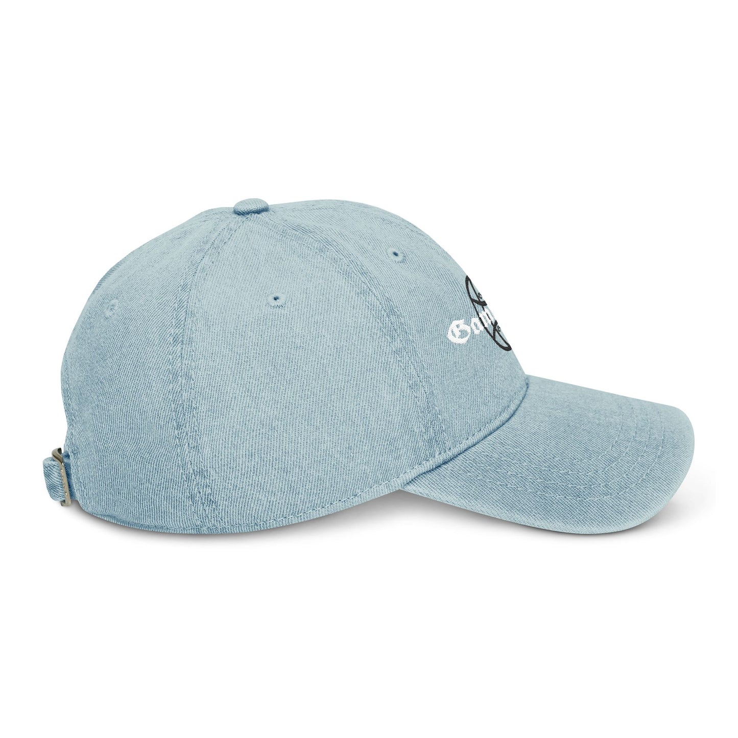 GamaRay Syndicate // Stonely Embroidered denim Cap