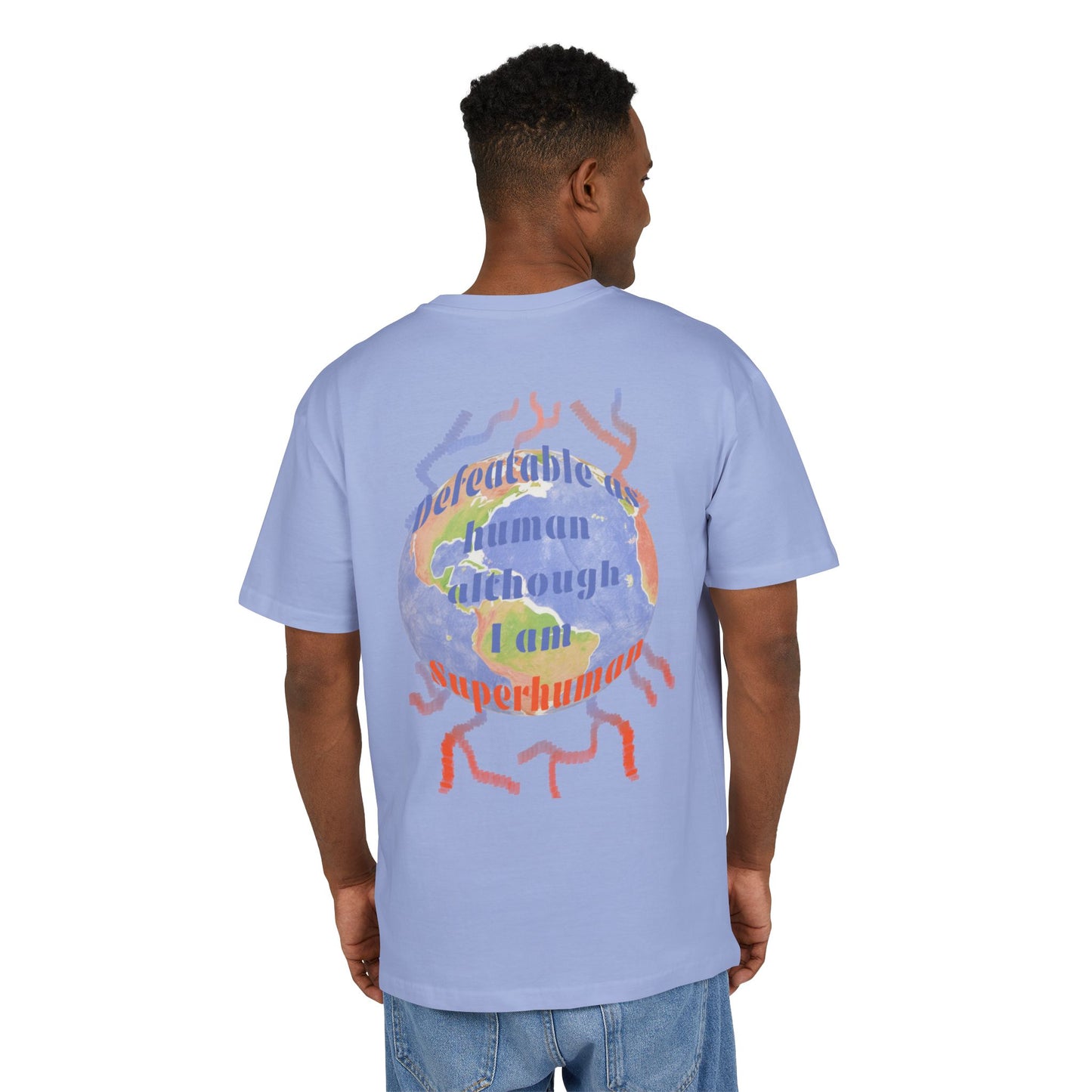 Superhuman*Unisex Heavy Oversize Tee