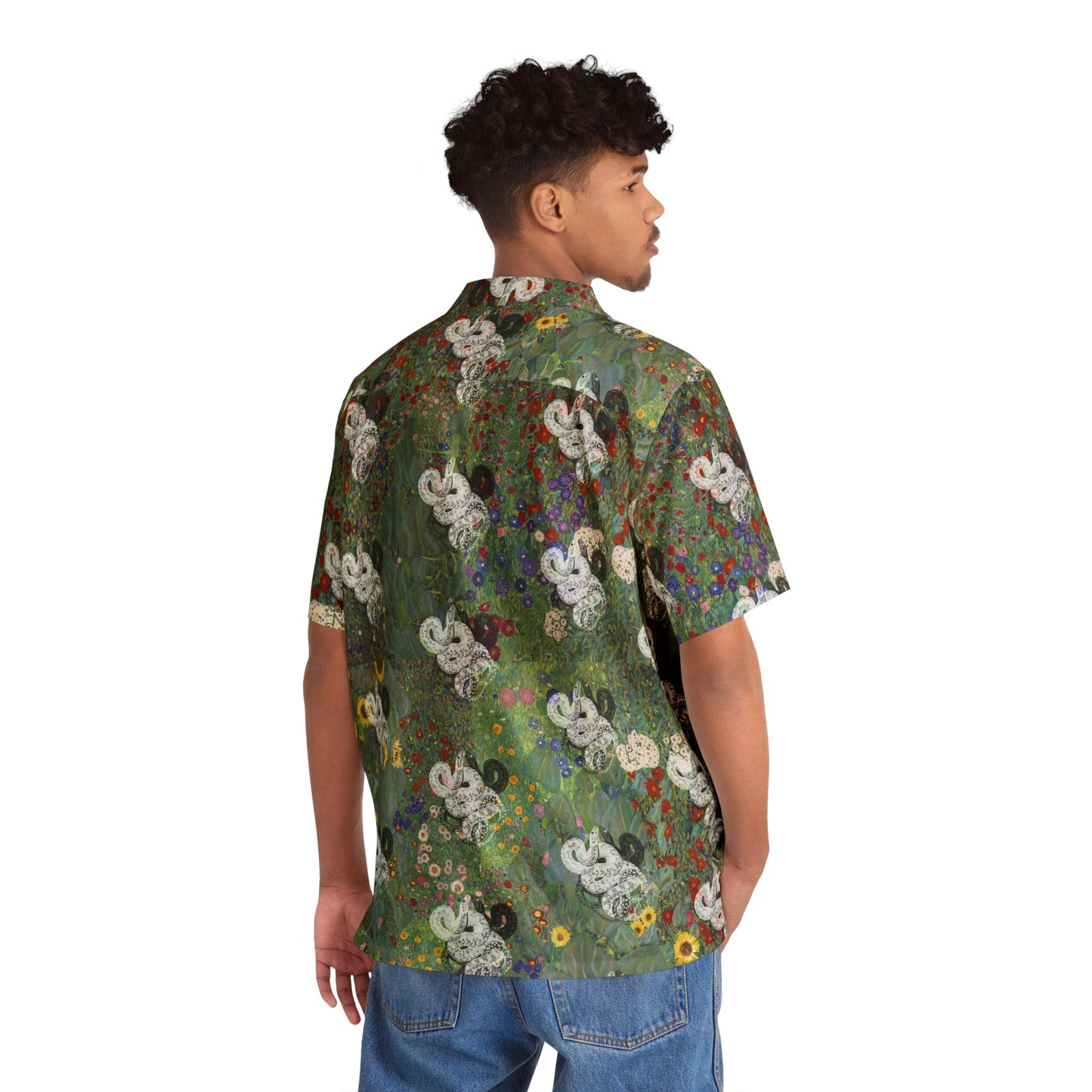 Garden of Eden*Botanical drip // Relaxed unisex Overshirt