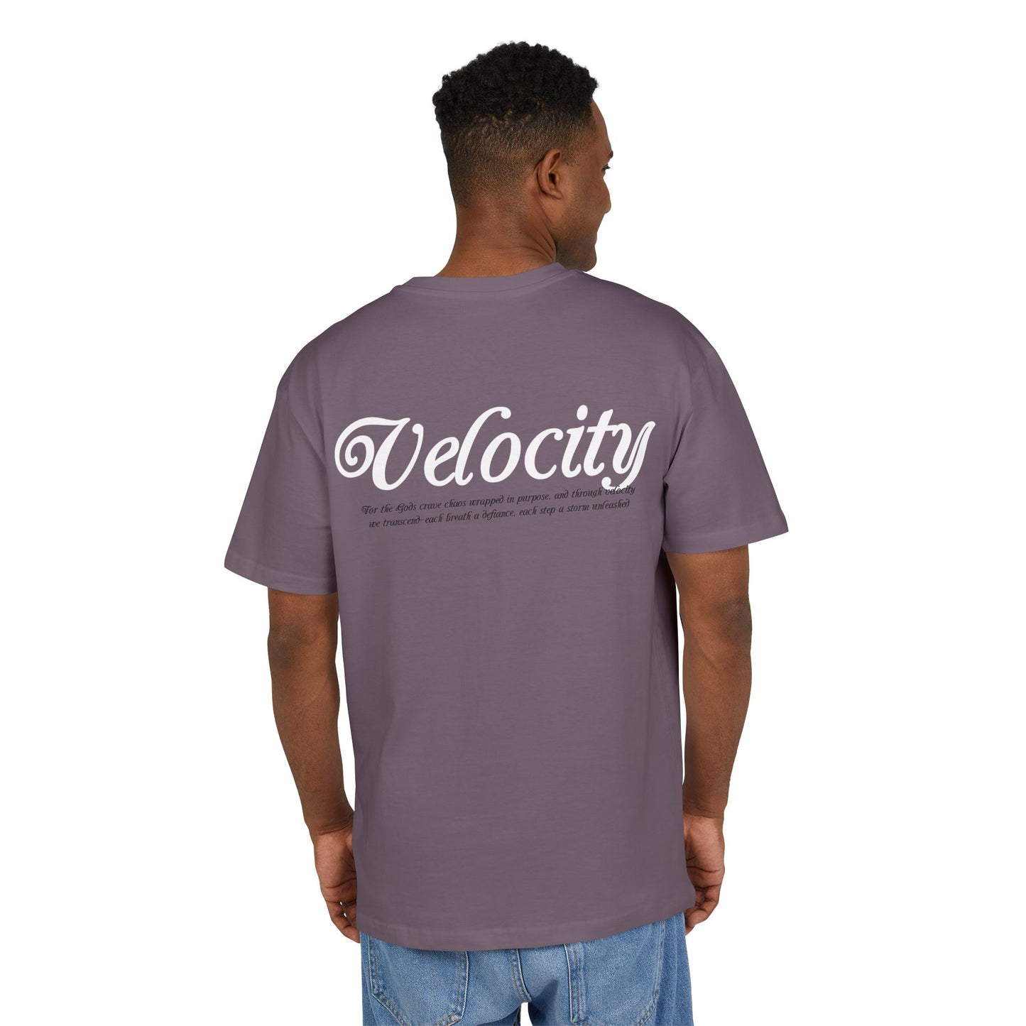 Velocity Graphic*Unisex Heavy Oversize Tee