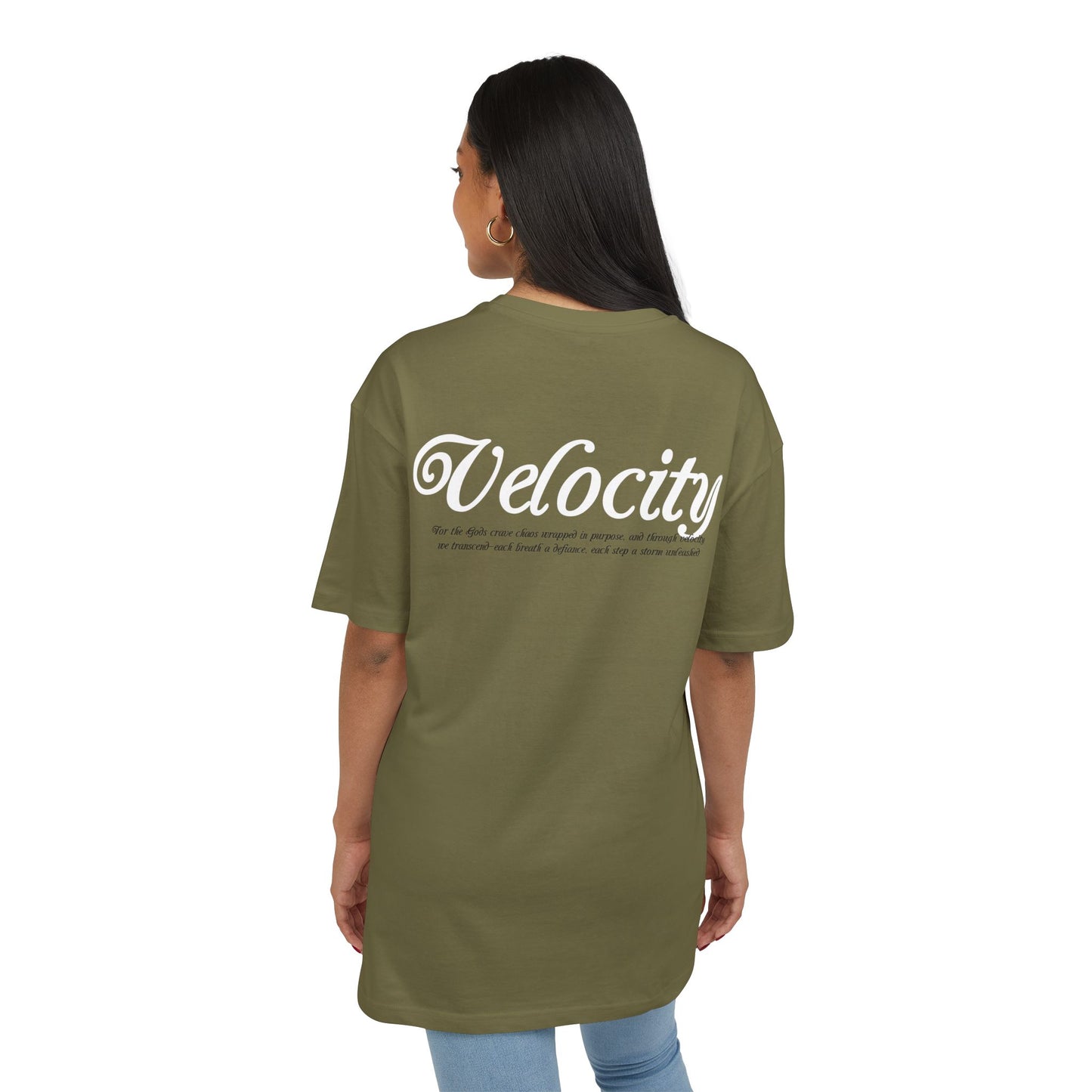Velocity Graphic*Unisex Heavy Oversize Tee
