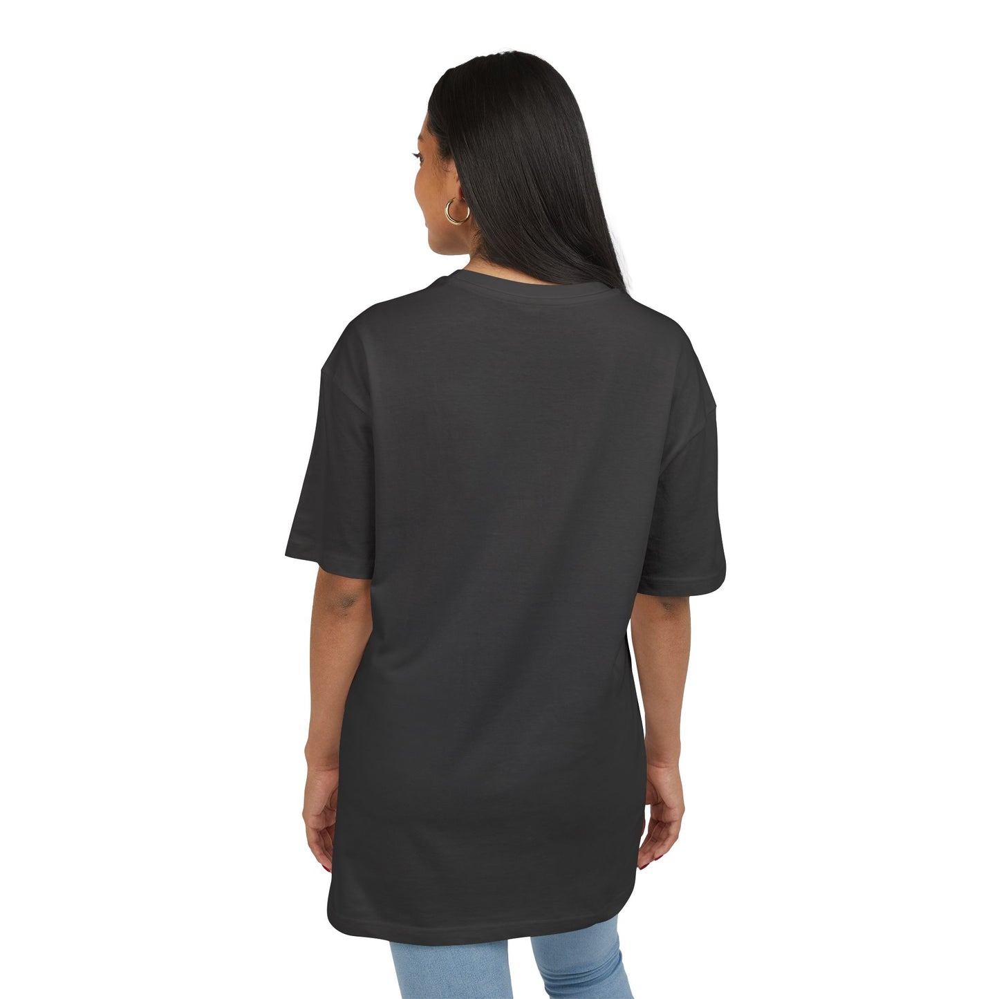 Unisex Plain Heavy Oversize Tee - 'For the Gods'