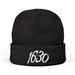 1630-Pure // Embroidered Beanie Cap