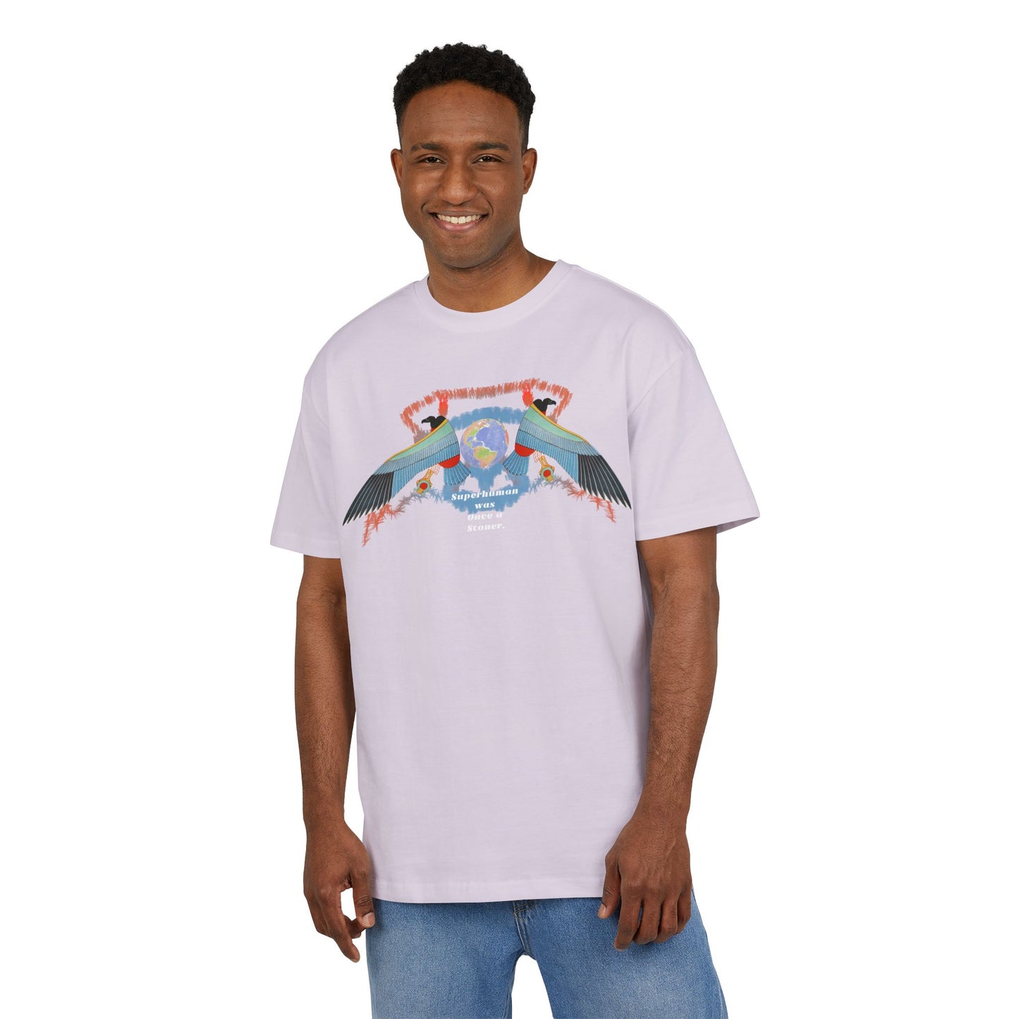 Superhuman*Unisex Heavy Oversize Tee