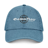 GamaRay Syndicate // Stonely Embroidered denim Cap