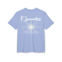 Cymatic Waves //  Unisex Heavy Oversized Tee