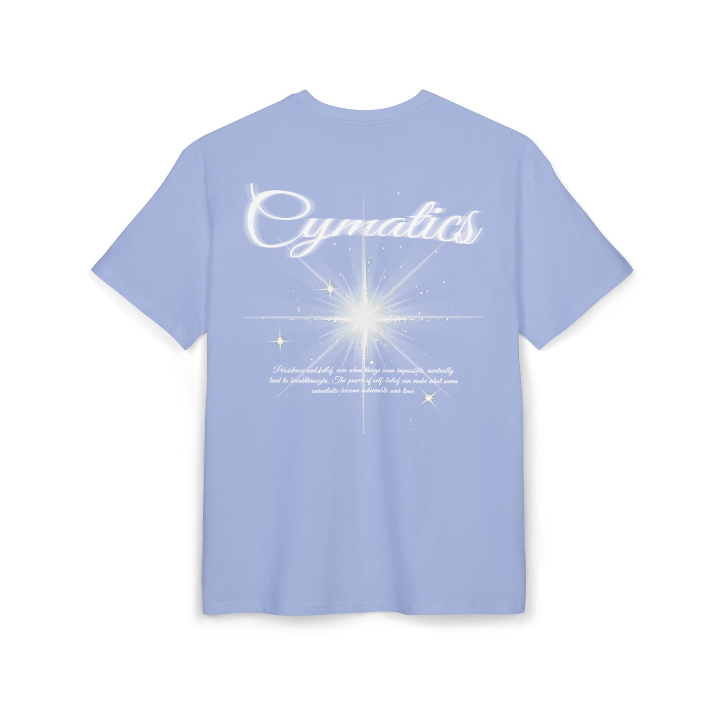 Cymatic Waves //  Unisex Heavy Oversized Tee
