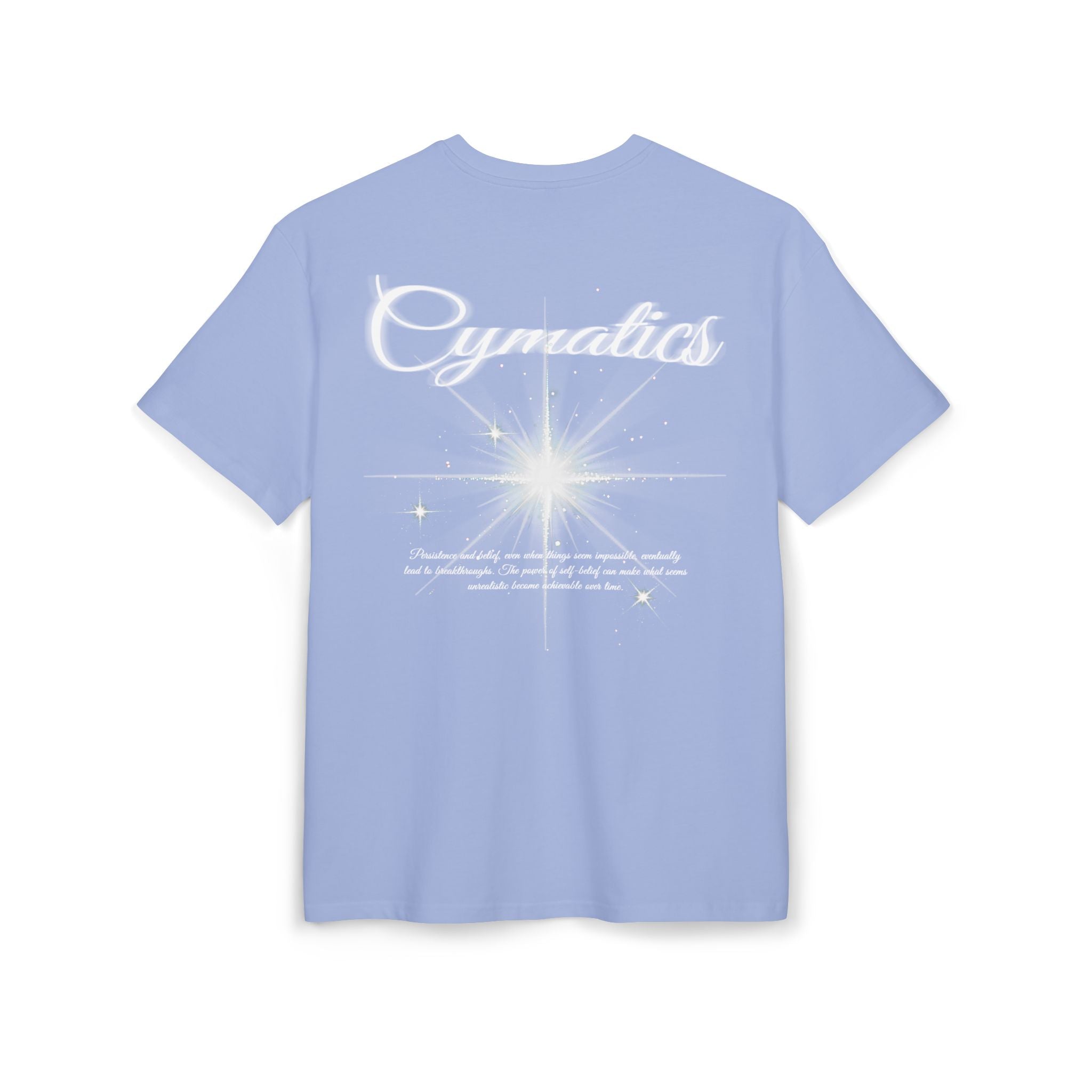Cymatic Waves //  Unisex Heavy Oversized Tee