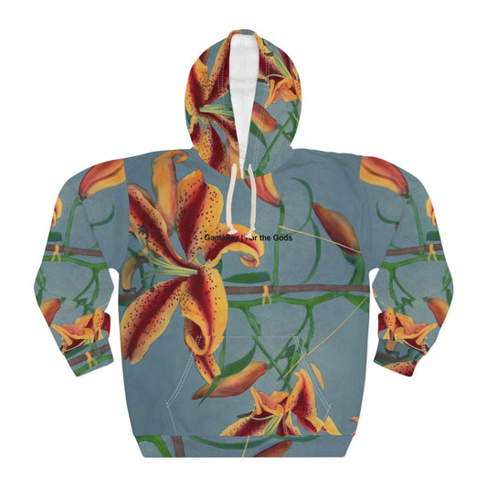 Blue Veil*Orange Fang / Mid-heavy Hoodie