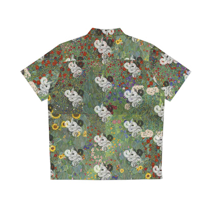 Garden of Eden*Botanical drip // Relaxed unisex Overshirt