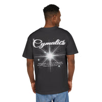 Cymatic Waves //  Unisex Heavy Oversized Tee