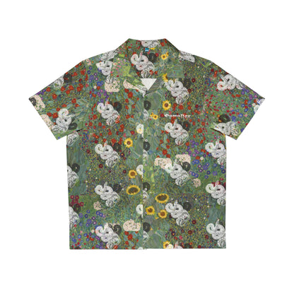 Garden of Eden*Botanical drip // Relaxed unisex Overshirt
