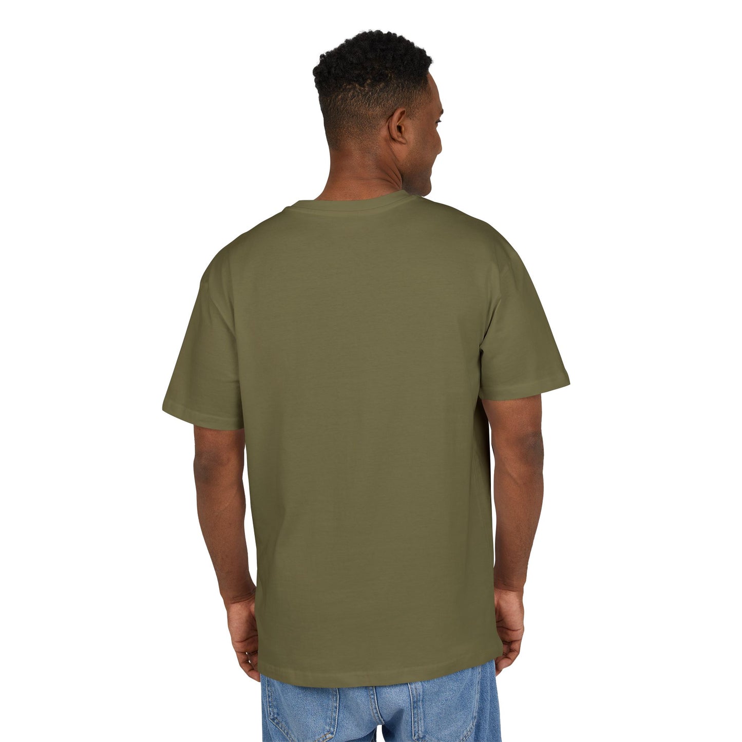 Unisex Plain Heavy Oversize Tee - 'For the Gods'