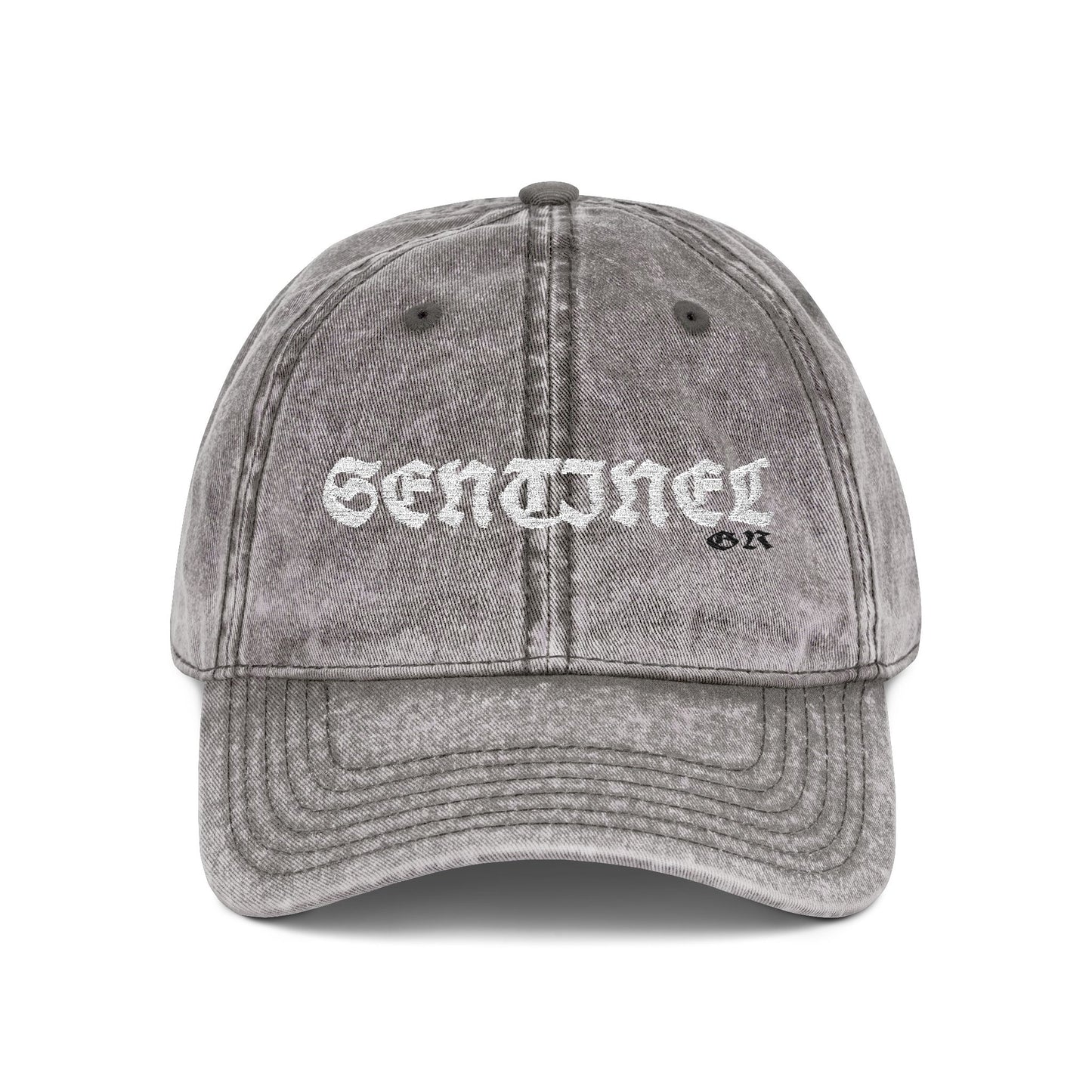 Sentinel*Vintage // White Stone Embroidered Cap