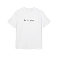 Unisex Plain Heavy Oversize Tee - 'For the Gods'
