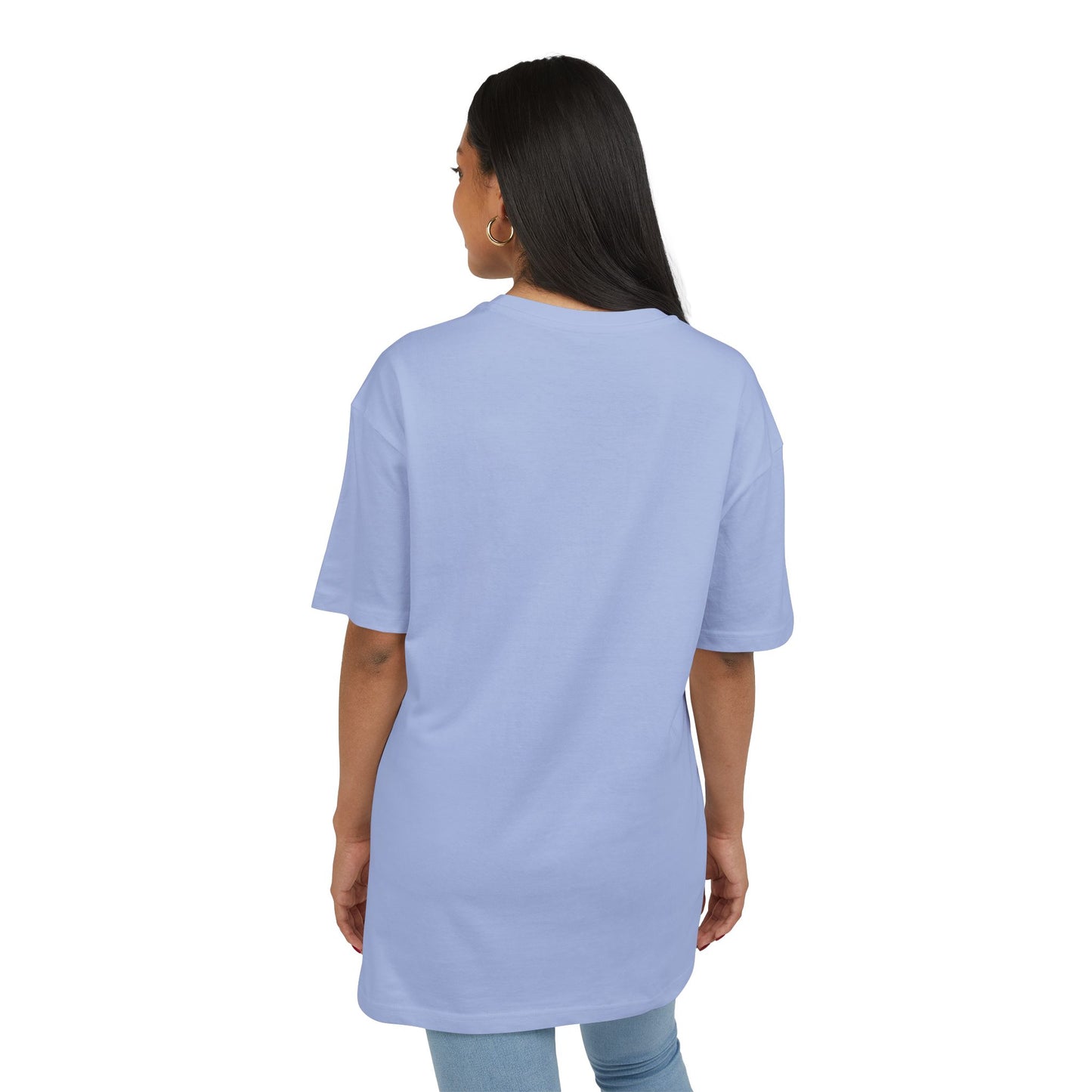 Unisex Plain Heavy Oversize Tee - 'For the Gods'