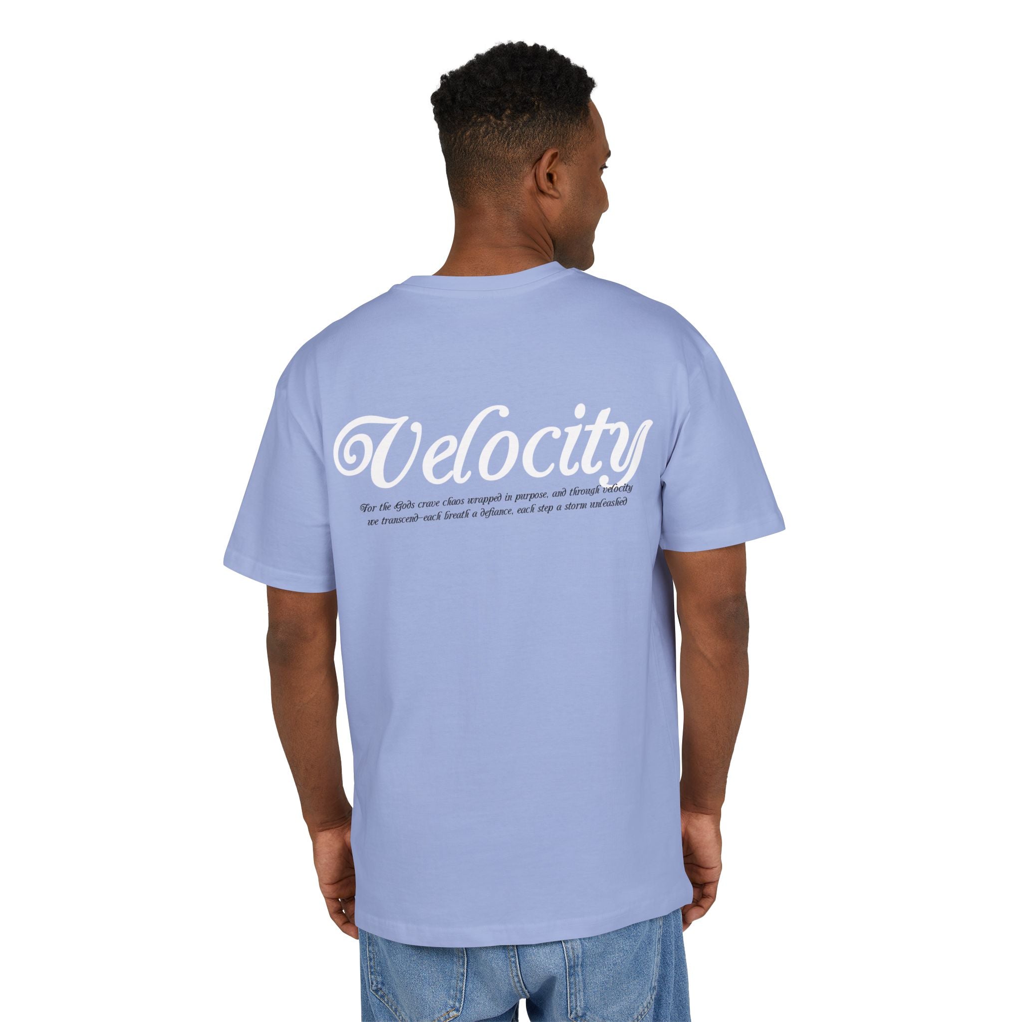 Velocity Graphic*Unisex Heavy Oversize Tee