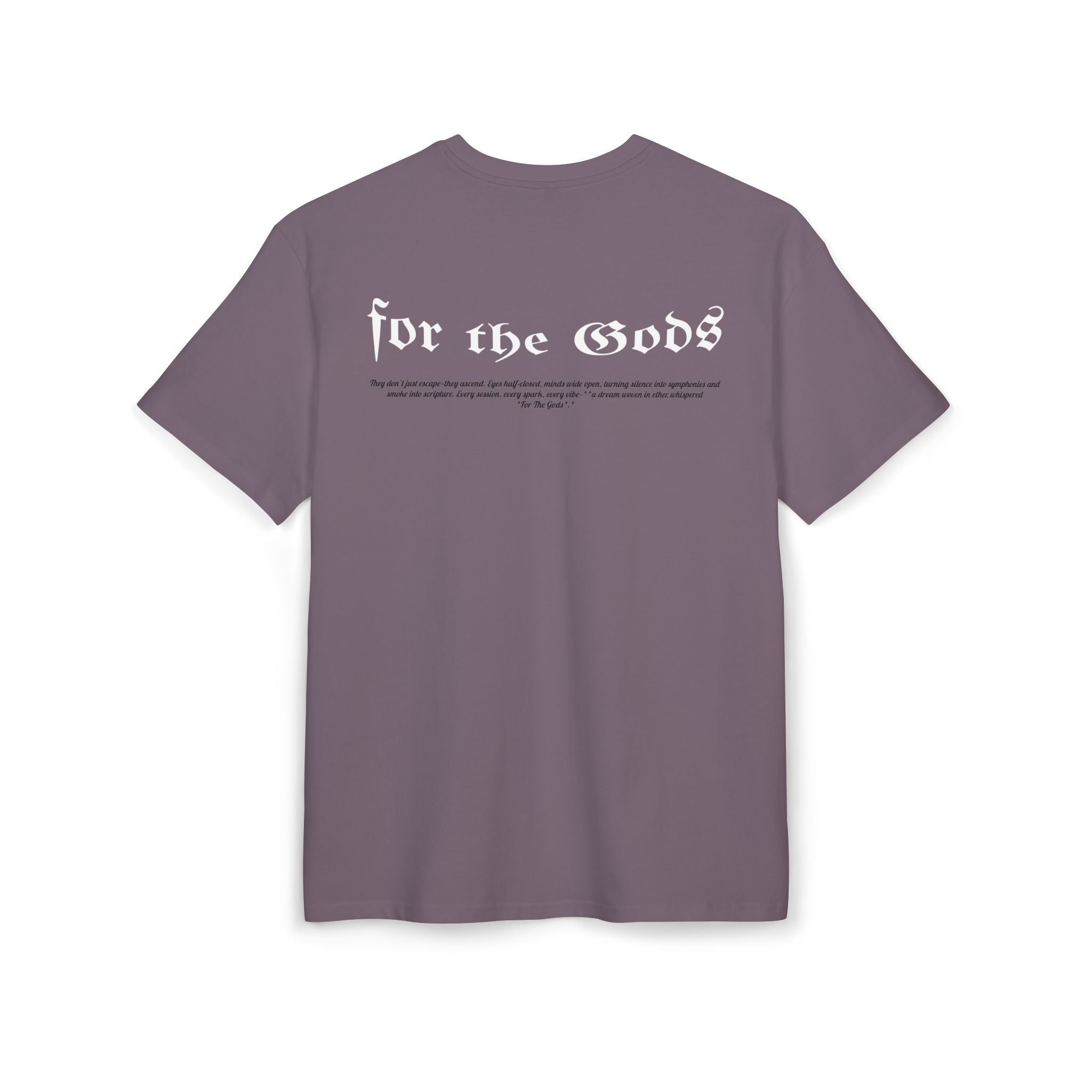'For the Gods' Statement*Unisex Heavy Oversize Tee