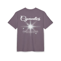 Cymatic Waves //  Unisex Heavy Oversized Tee