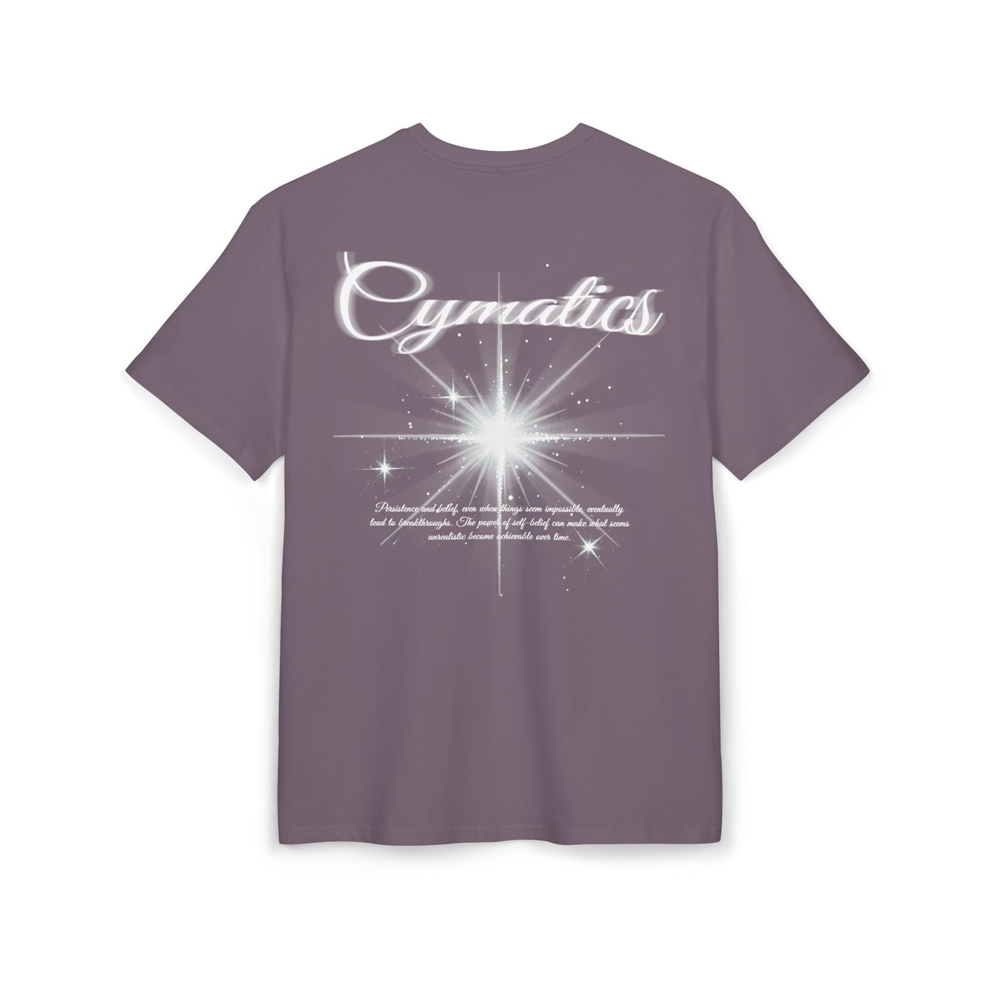 Cymatic Waves //  Unisex Heavy Oversized Tee