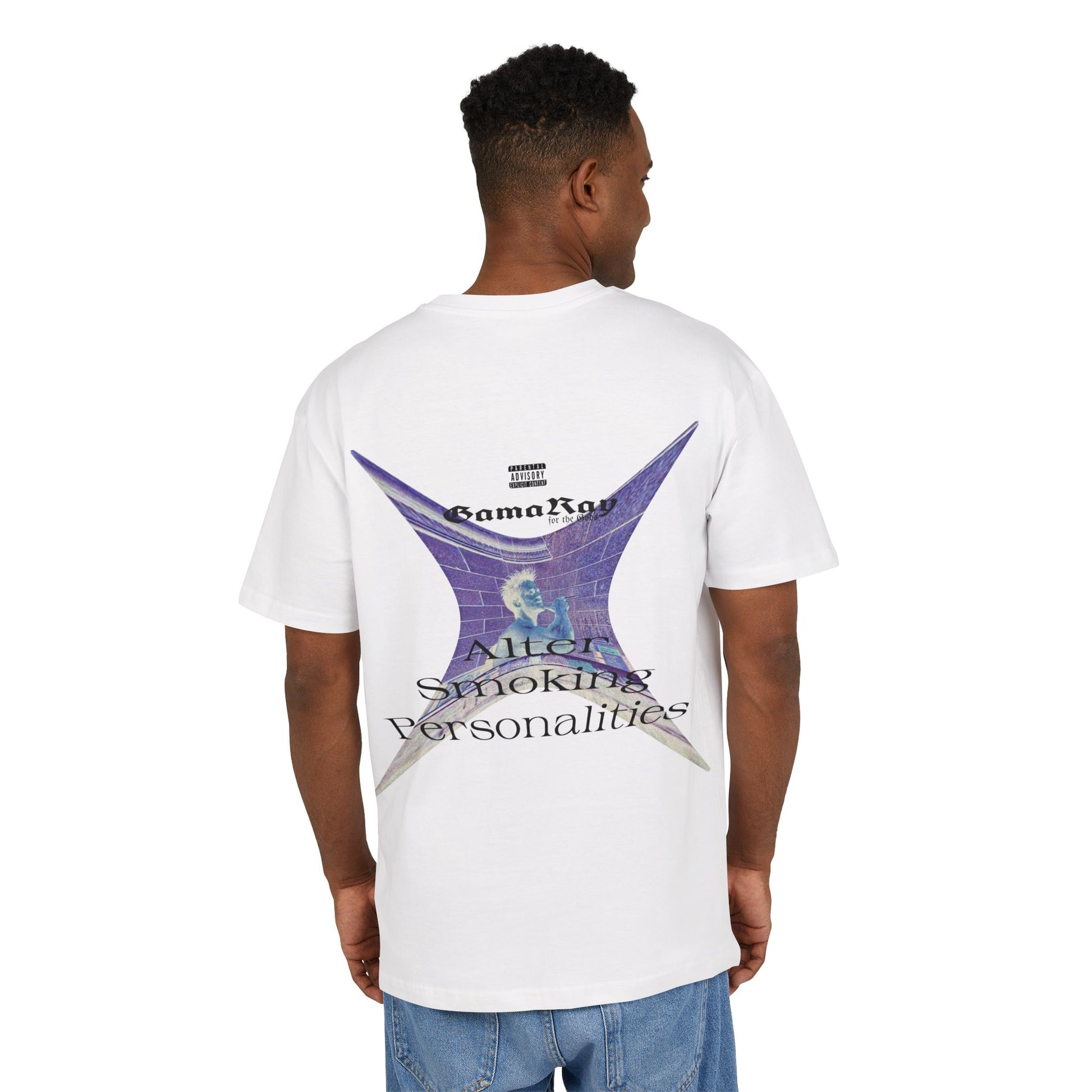 Smoke&Mirror // Heavy Oversized Graphic Tee (Unisex)