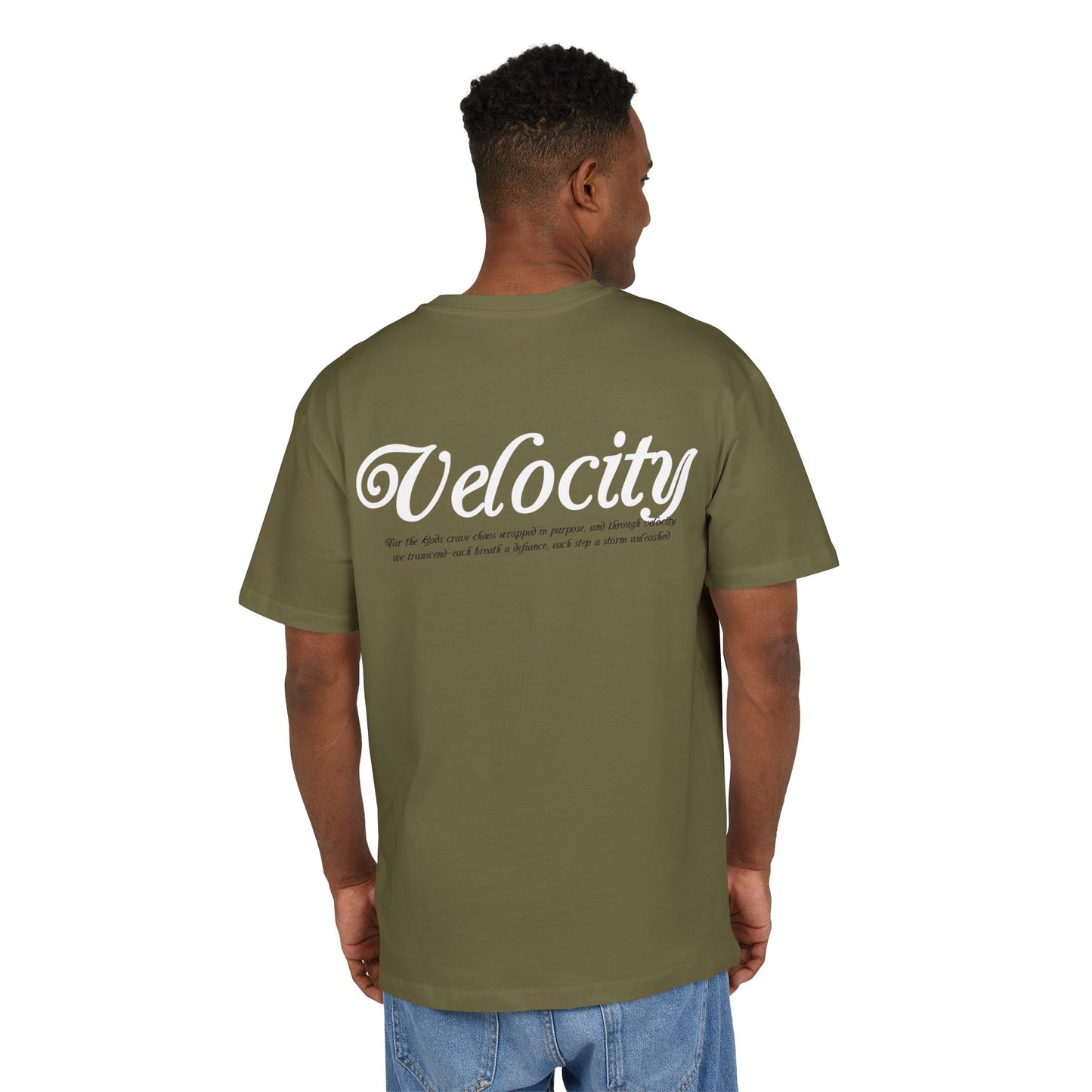 Velocity Graphic*Unisex Heavy Oversize Tee
